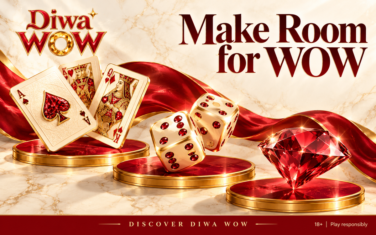 Diwa Wow showcase beside the profile marker